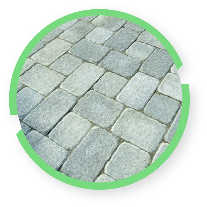 Landscaping Services in Amesbury, NH. Ideal Yankee Cobble.