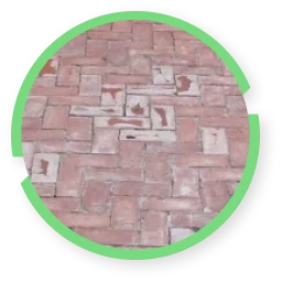 Landscaping Services in Elliot Maine. city hall paver.