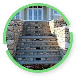 Landscaping Services in Elliot Maine. new england field wall.